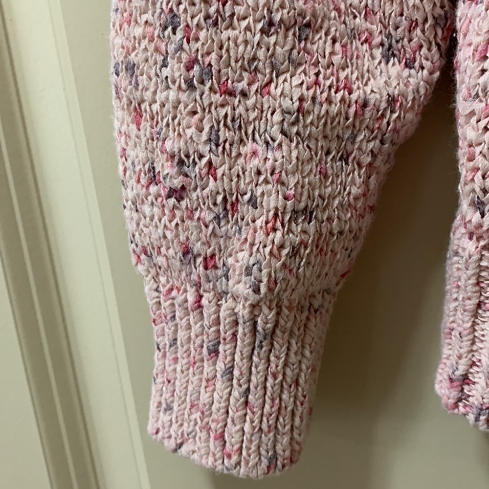 LOFT 2 pc Pink Speckled Sweater & Tank Top Set - Picture 3 of 13